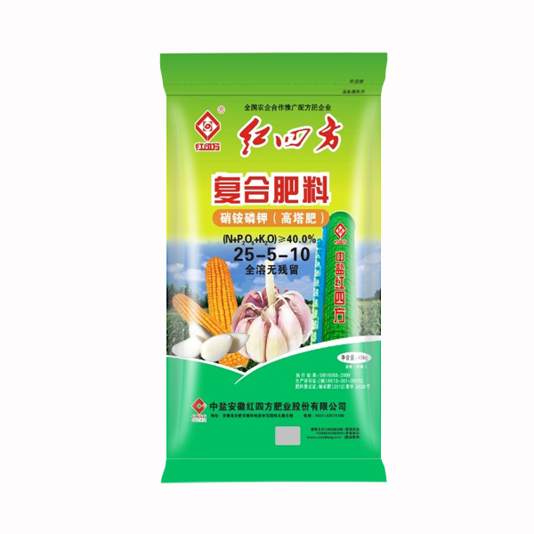 高塔硝銨磷鉀復(fù)合肥40%（25-5-10）正面圖